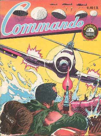 Scan de la Couverture Commando n 4